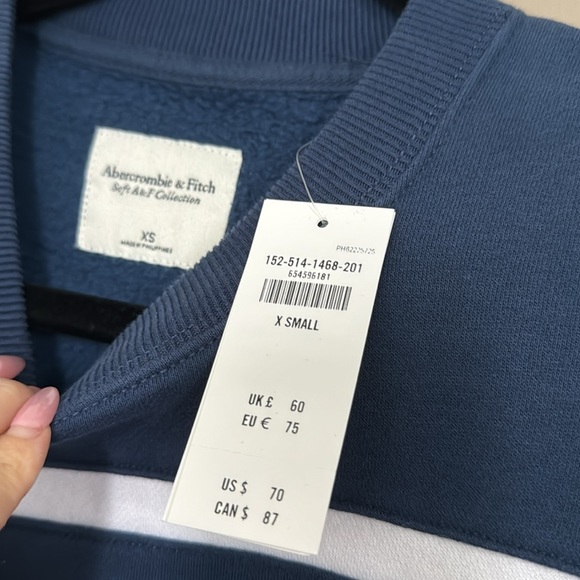 Abercrombie Montauk New York Cropped Sweatshirt - Picture 3 of 3